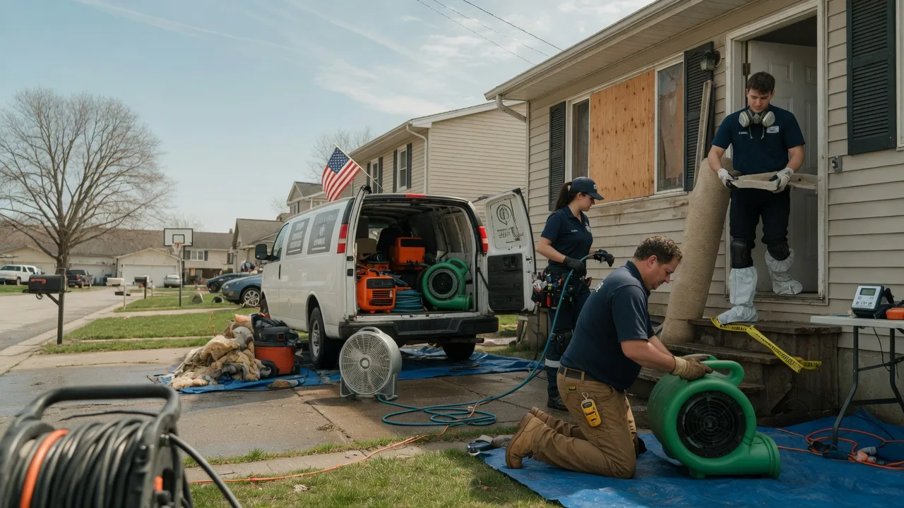 Water Damage Restoration in Brookville, OH near me